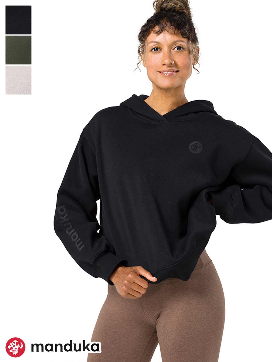 Manduka マンドゥカ ハーフムーン フーディー/マンドゥカ レディース ヨガウェア トップス 長袖 パーカー W Half Moon Hoodie 24FW-レディースウェア-