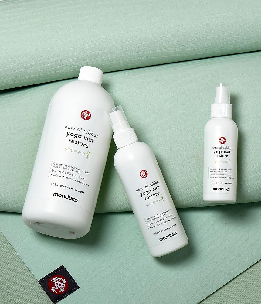 Manduka マンドゥカ マットウォッシュ リフィル リフレッシュ&リストア 32oz(960ml) ヨガマットケア スプレー 大容量-ヨガマットクリーナー-