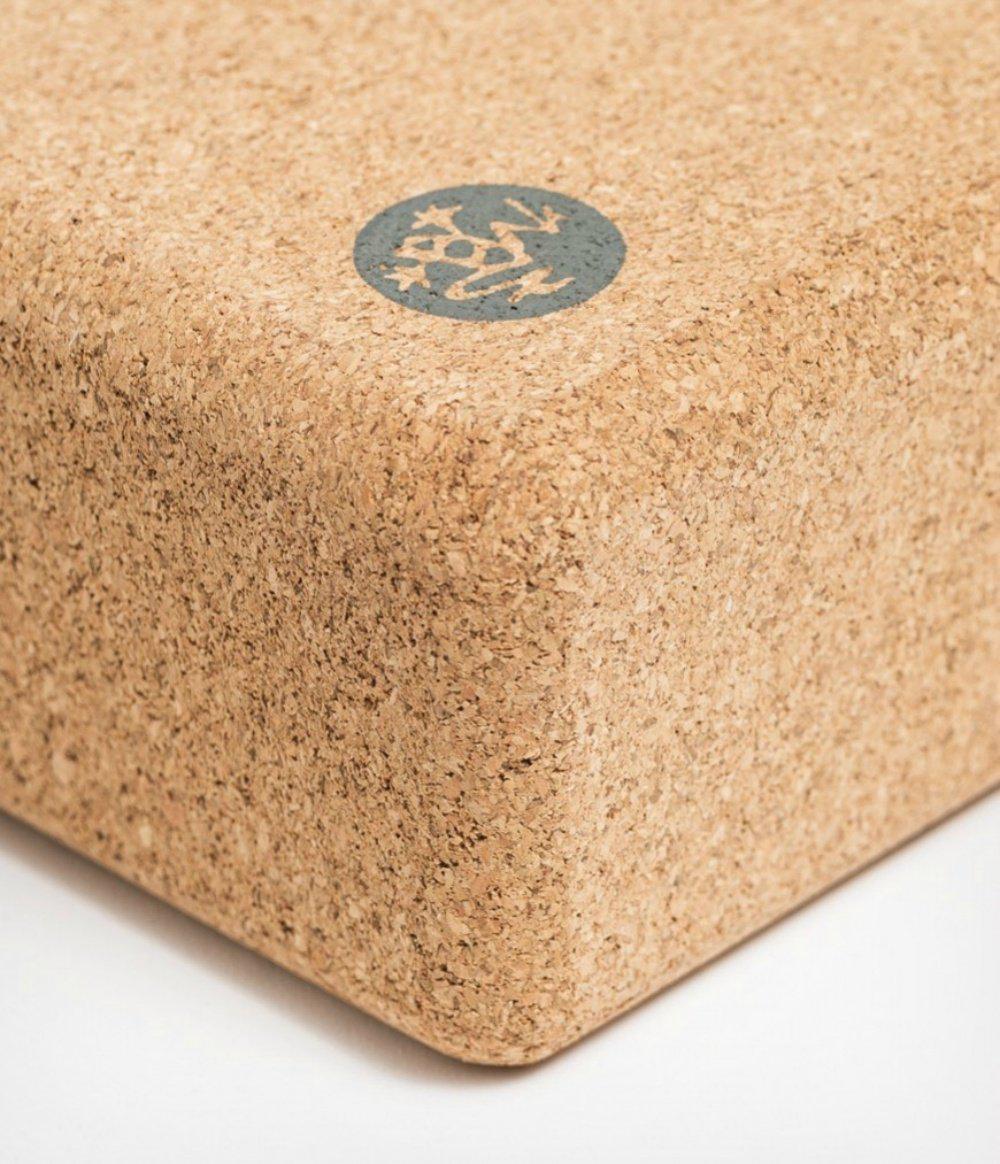 Manduka マンドゥカ リーン コルクブロック ヨガグッズ ヨガブロック-ヨガブロック-ブラウン-即納-