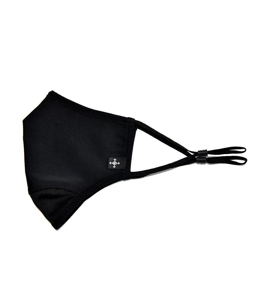 Manduka マンドゥカ Loopa スポーツマスク 3D ブリーズメッシュタイプ / スポーツマスク / Manduka Select-ウェルネス-ブラック-【F】フリーサイズ(男女兼用)-