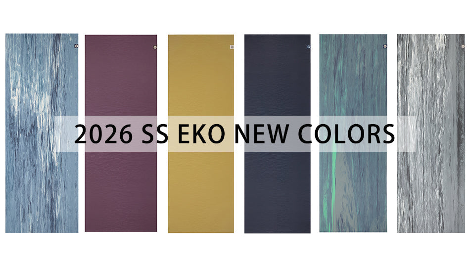 2026 SS EKOシリーズ ヨガマット新色紹介