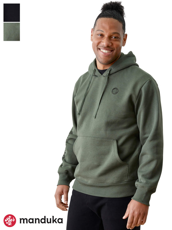 メンズ ヨガウェア マンドゥカ ハーフムーン フーディー／トップス