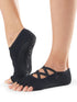Manduka マンドゥカ [ToeSox] Elle Tec エル テック（Half Toe／つま先なし） テック グリップ ソックス／ ヨガ ピラティス 滑り止め付 靴下 24SS-ヨガアクセサリー・雑貨-エボルブ-S 22.5-24.5cm-