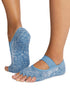 Manduka マンドゥカ [ToeSox] Mia Tec ミア テック（Half Toe／つま先なし） テック グリップ ソックス／ ヨガ ピラティス 滑り止め付 靴下 24SS-ヨガアクセサリー・雑貨-エレベート-S 22.5-24.5cm-