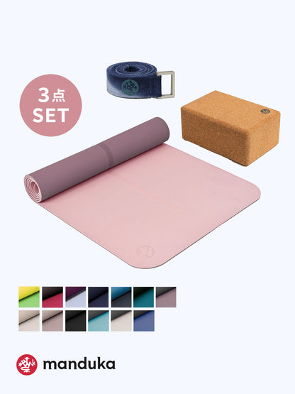 Yoga mat lucky bag [HAPPY BAG BEGIN yoga mat &amp;amp; yoga goods 4-piece set] / *Coupons not applicable / Gift wrapping not available [SALE]