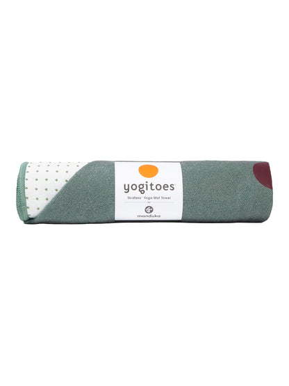 YOGITOES rスキッドレス マット Hummingbird 柄 プリント / ヨギトース ヨガラグ ヨガタオル 26SS ※クーポン対象外