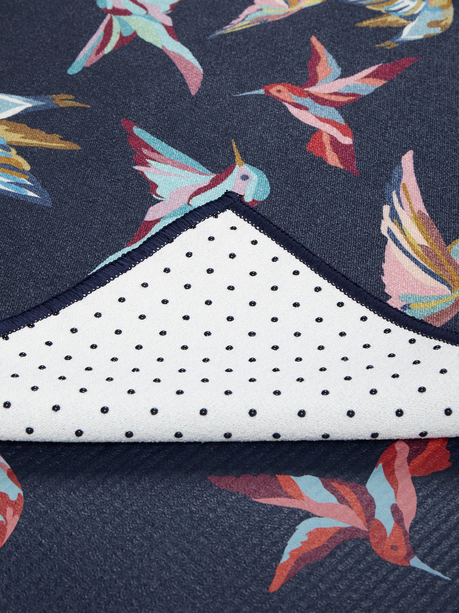 YOGITOES rスキッドレス マット Hummingbird 柄 プリント / ヨギトース ヨガラグ ヨガタオル 26SS ※クーポン対象外