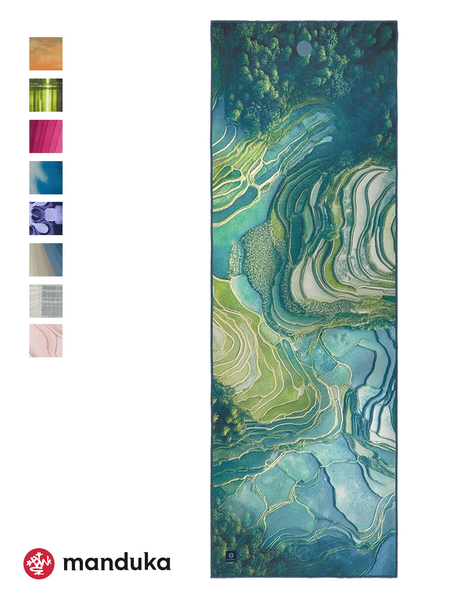 YOGITOES rスキッドレス マット 柄 プリント / ヨギトース ヨガラグ ヨガタオル 26SS 2602