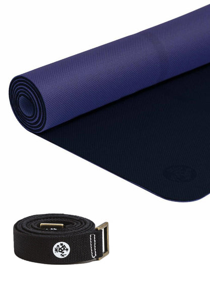 Manduka マンドゥカ Manduka ヨガセット B【Beginヨガマット×マットスリング】[SALE 1650円OFF]※クーポン対象外-ヨガマット-ネイビー-