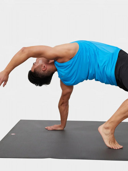 PRO ロング＆ワイド ヨガマット 6mm (132cm×200cm）25FW ブラックマット