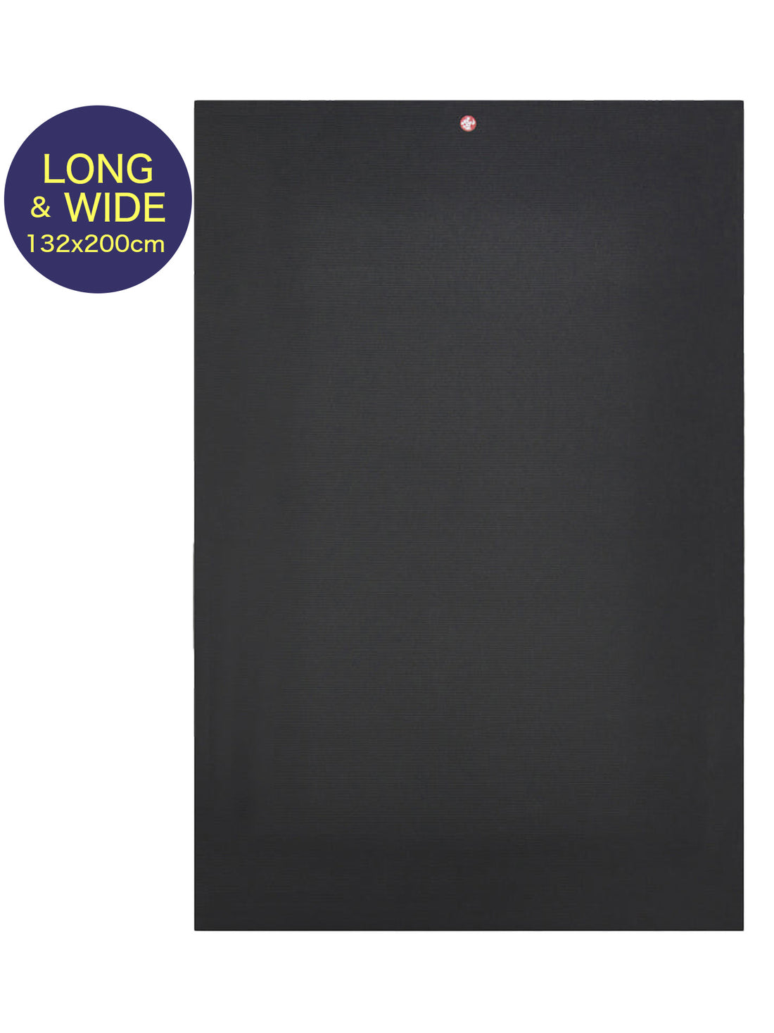 PRO ロング&ワイド ヨガマット 6mm (132cm×200cm)25FW ブラックマット