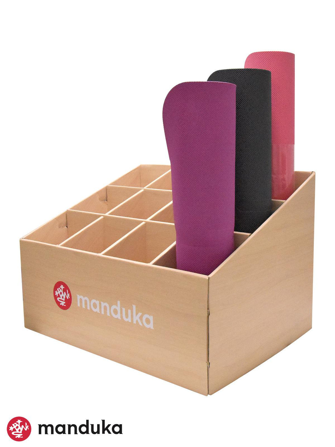 Manduka ヨガマットボックス 什器 12本 組み立て式 [OPT] ※別途個別送料