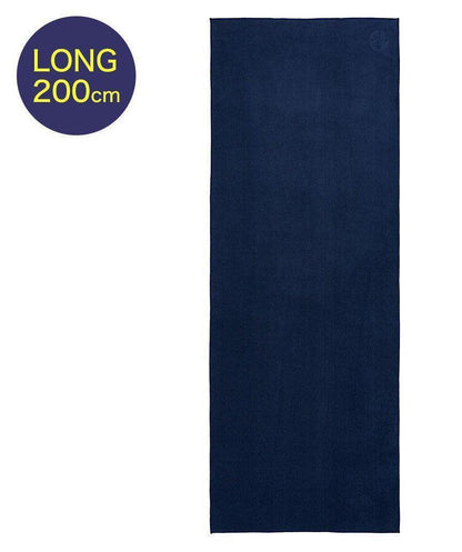 Manduka マンドゥカ 30%OFF[SALE]eQua イークア マットタオル ロング (200cm) (L) / ヨガラグ ヨガタオル-ヨガラグ・ヨガタオル-ミッドナイト-