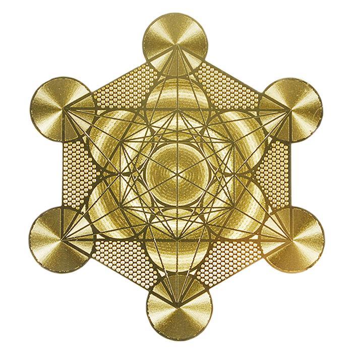 Manduka マンドゥカ [CRYSTAL MIND] エナジーカード / Manduka Select-ヨガアクセサリー・雑貨-メタトロンキューブ 〔浄化〕-