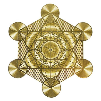 Manduka マンドゥカ [CRYSTAL MIND] エナジーカード / Manduka Select-ヨガアクセサリー・雑貨-メタトロンキューブ 〔浄化〕-